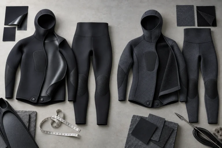 open cell vs closed cell wetsuit construction comparison for freediving and spearfishing buyers